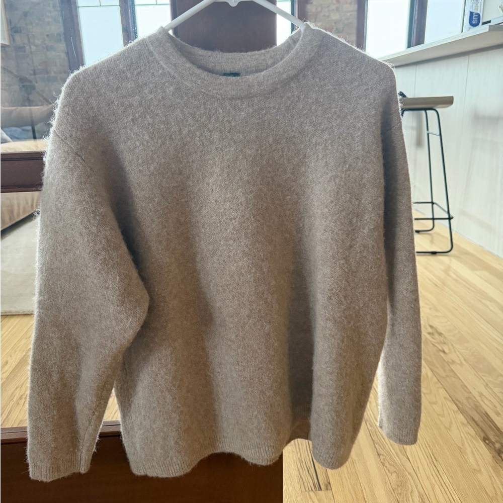 Lululemon Athletica Beige Wool Blend Sweater